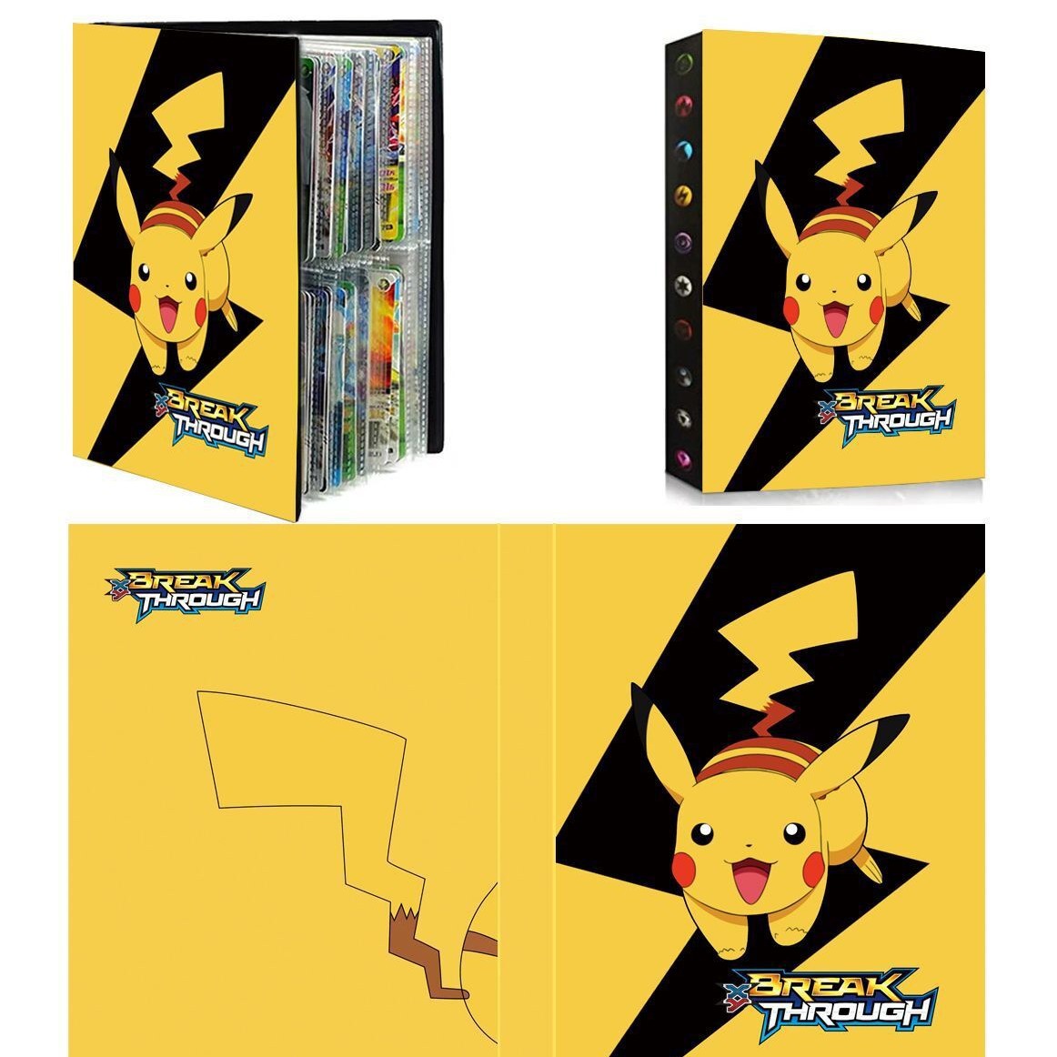240PCS Cartoon Album Card Book - Pokemon Binder Card 评论和价格