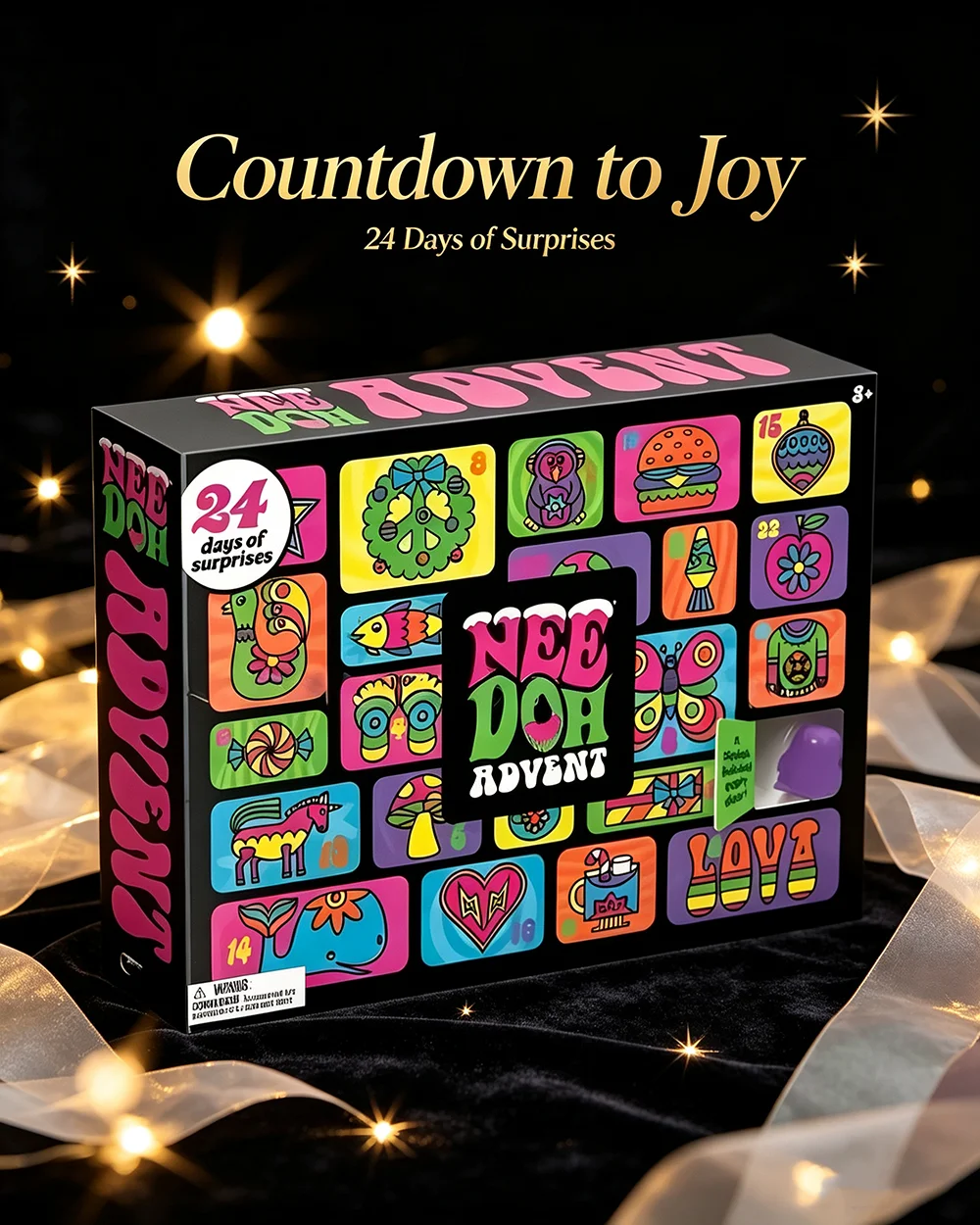 2026 NeeDoh Advent Calendar Gi - Mystery Box Blind Bag 评论和价格
