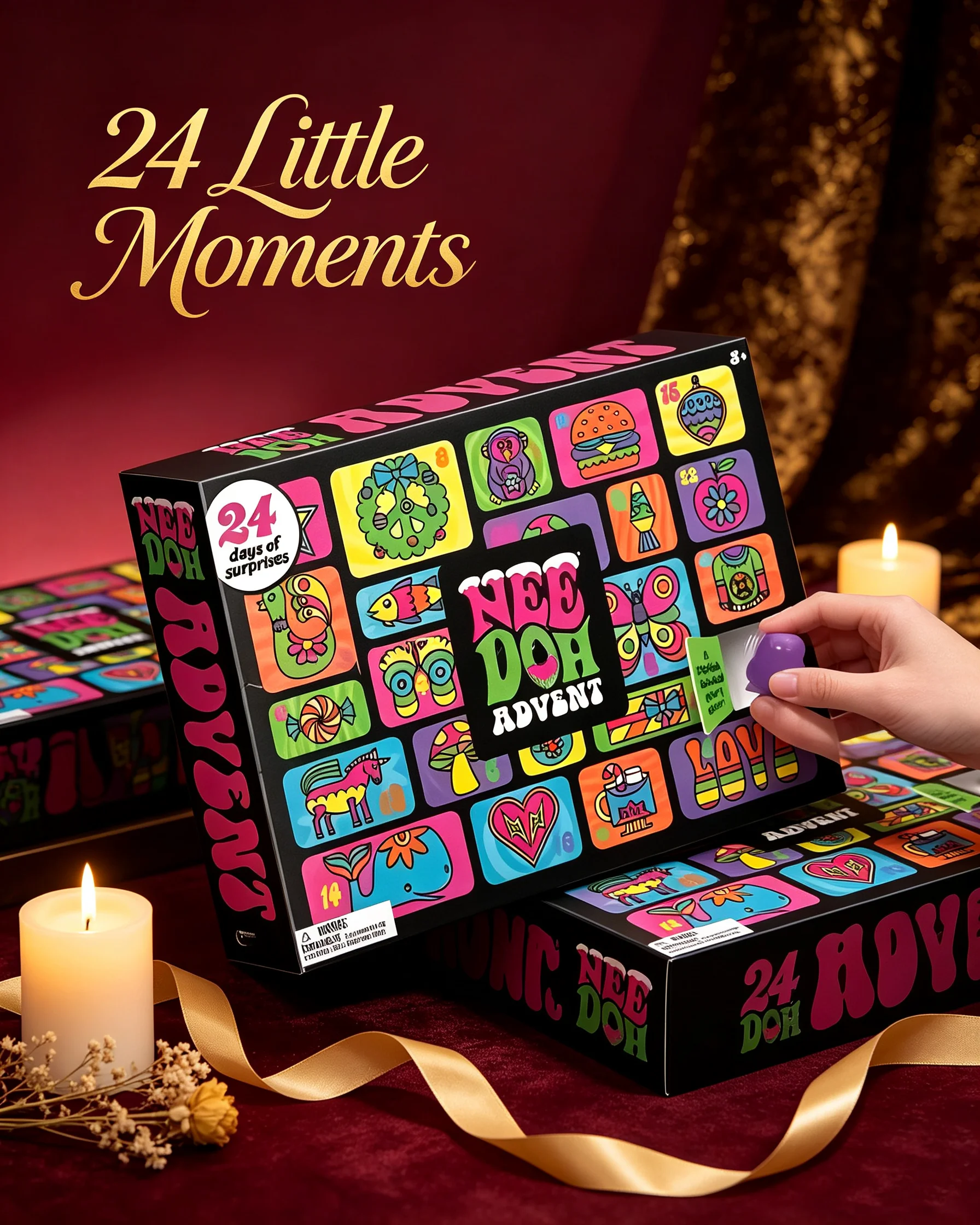 2026 NeeDoh Advent Calendar Gi - Mystery Box Blind Bag 评论和价格